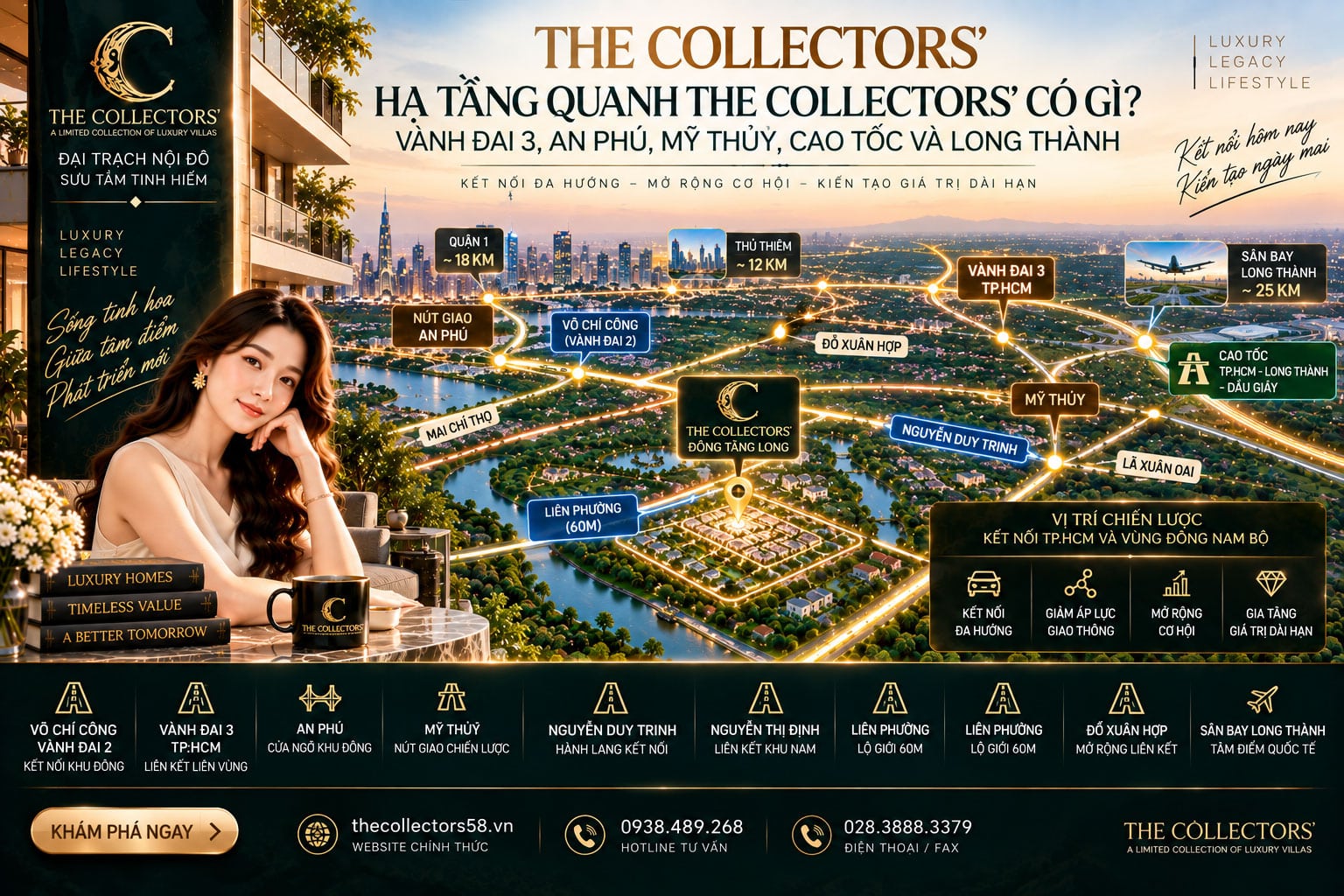 Hạ Tầng Quanh The Collectors' Đông Tăng Long Có Gì?
