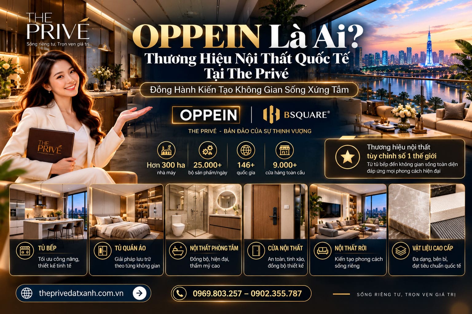 OPPEIN Là Ai? Thương Hiệu Nội Thất Quốc Tế Tại The Privé